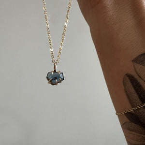 Blue Madagascar Sapphire Necklace
