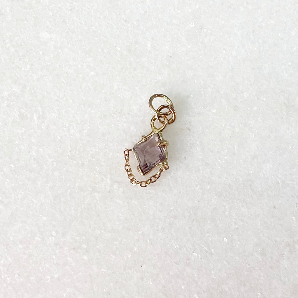 Spinel Ear Charm with Chain