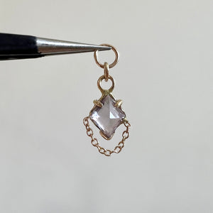Spinel Ear Charm with Chain