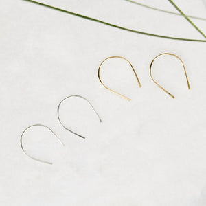 Arc Earrings by Rockhaus Metals