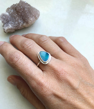 Australian Opal Ring by Rockhaus Metals