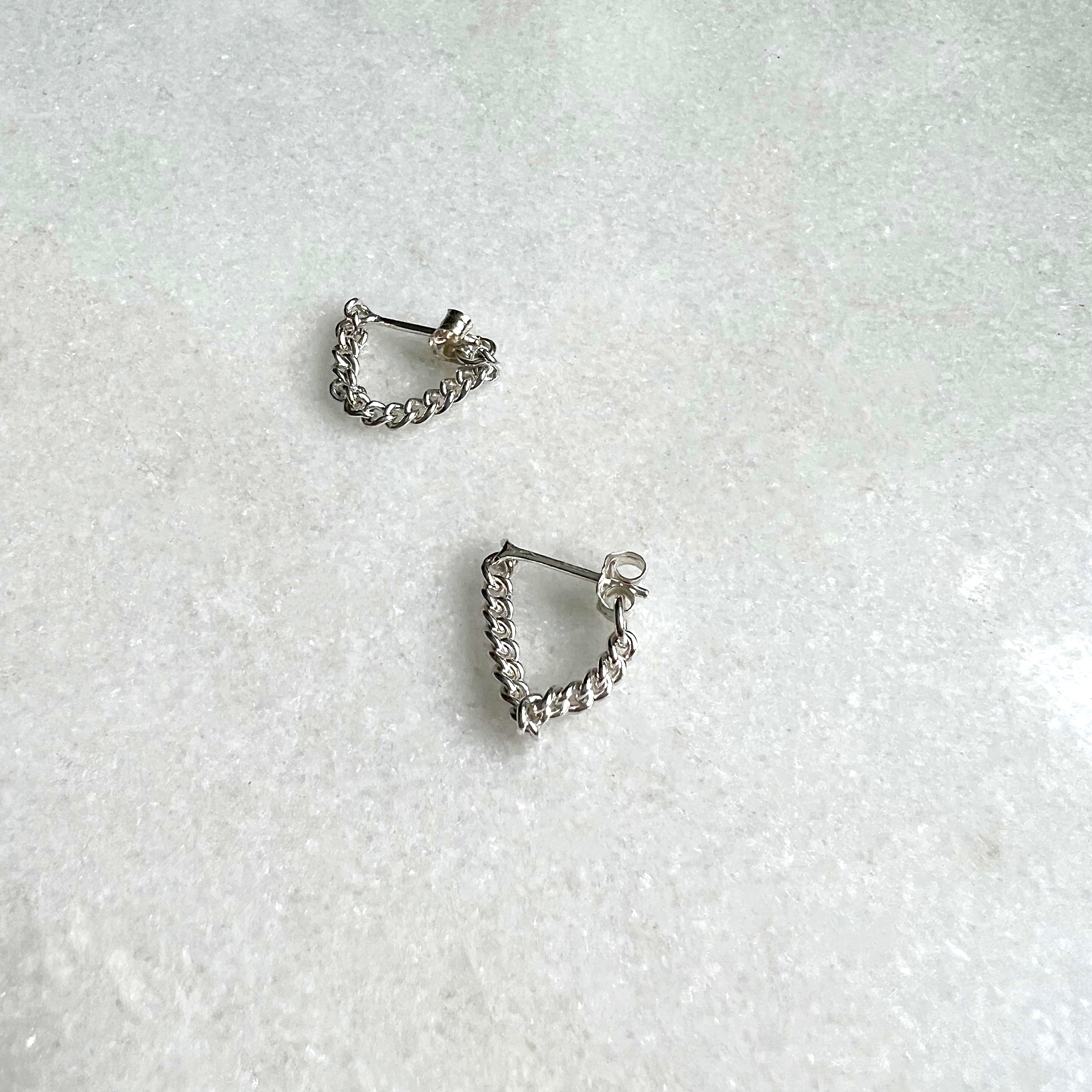 Curb Chain Earrings