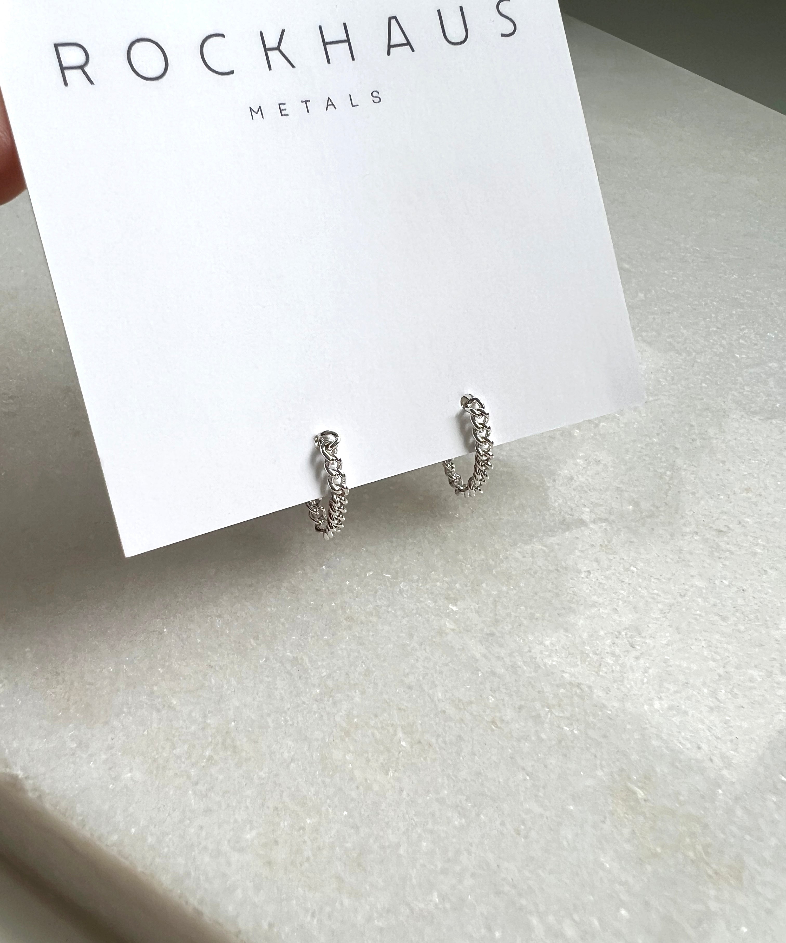 Curb Chain Earrings