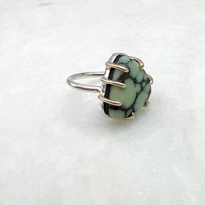 Poseidon Variscite Ring by Rockhaus Metals