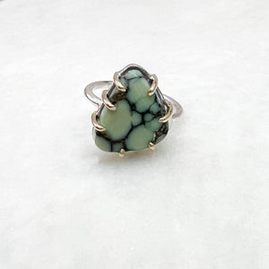 Poseidon Variscite Ring by Rockhaus Metals