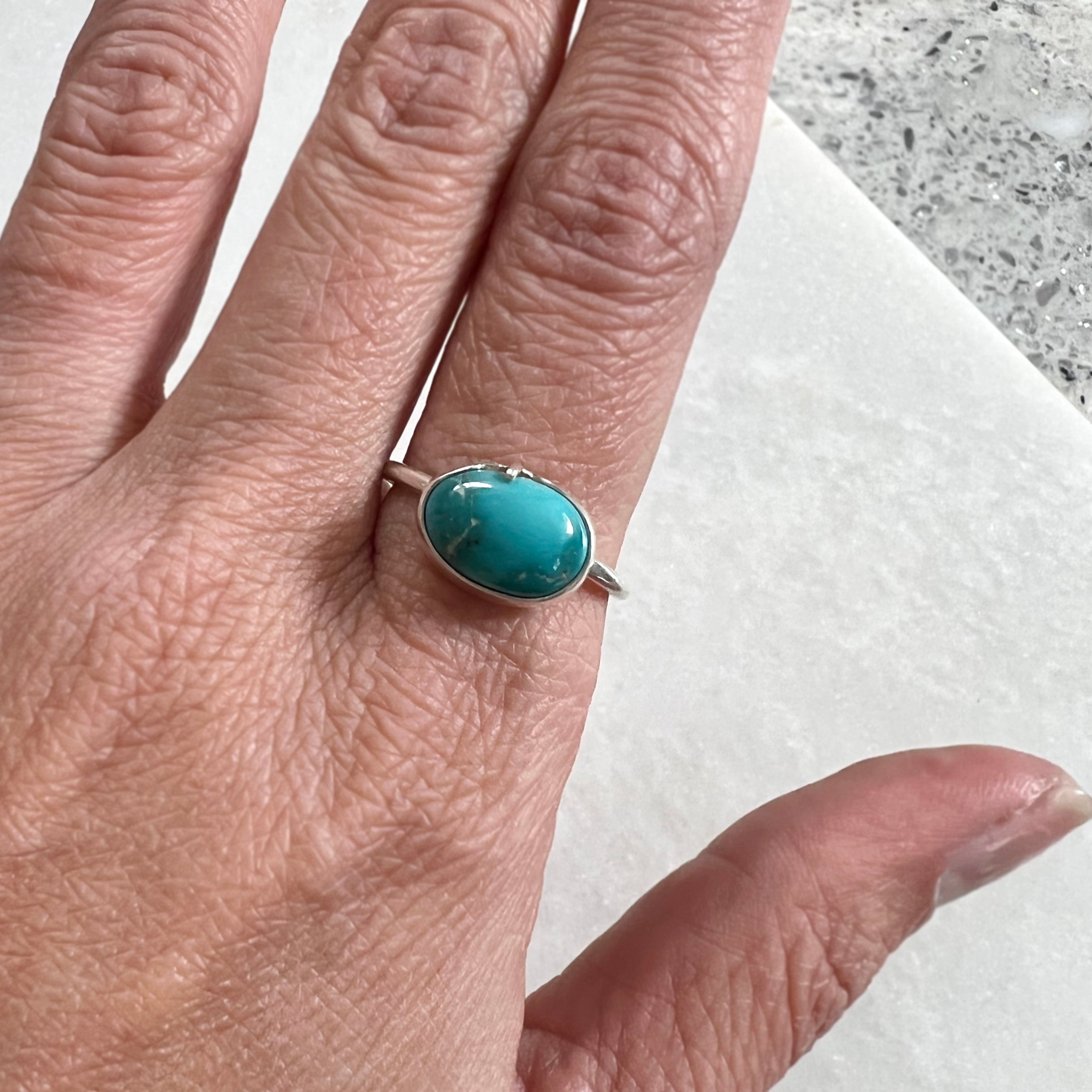 Turquoise Ring // size 8.5