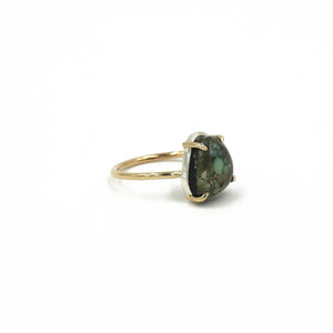 Poseidon Variscite Ring by Rockhaus Metals