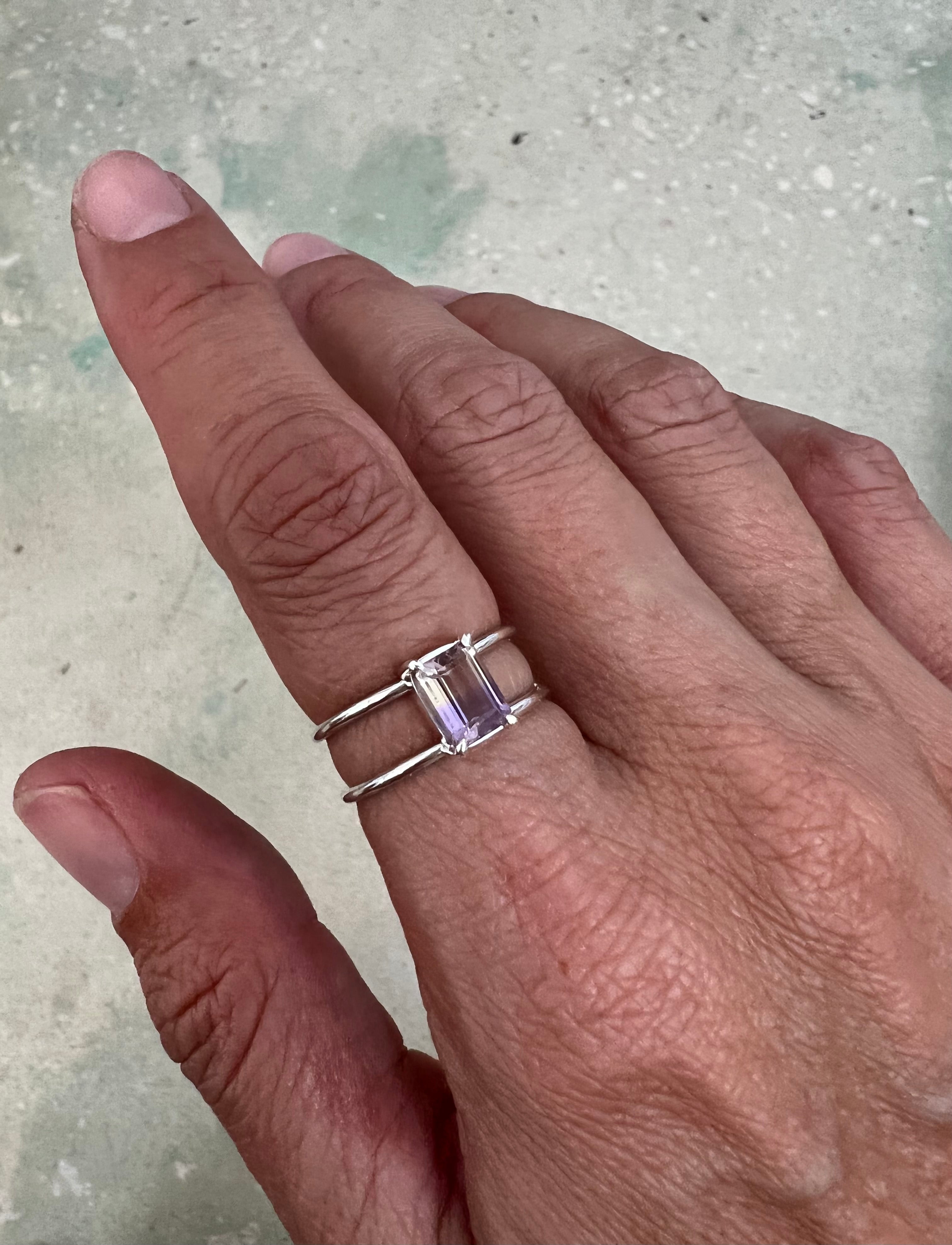 Ametrine Ring // size 7.5