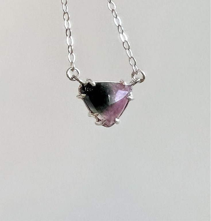 Bi-color Tourmaline Necklace